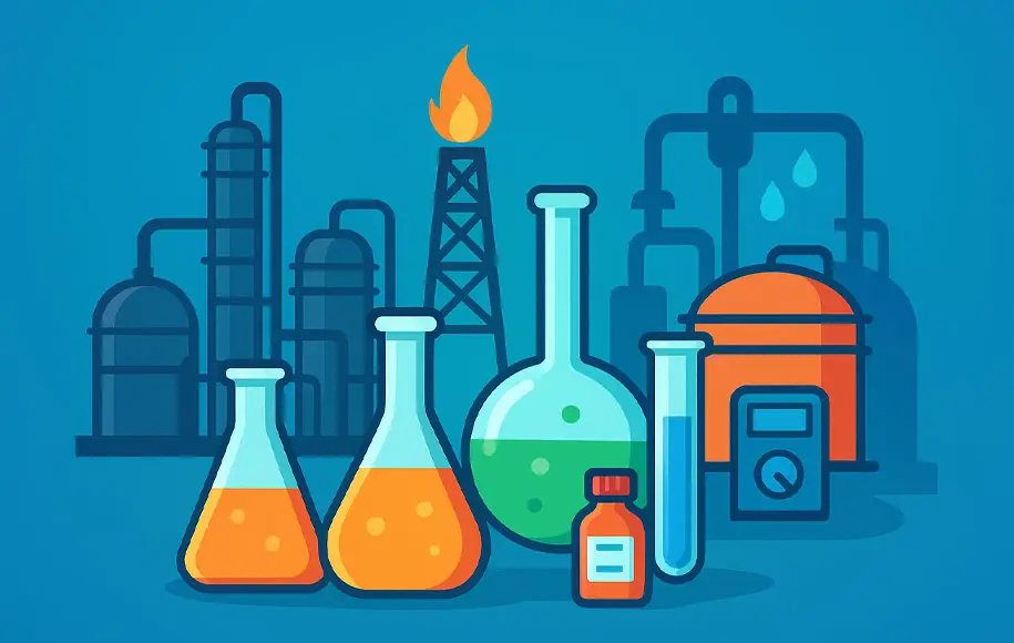 لیست مواد شیمیایی صنعتی و آزمایشگاهی