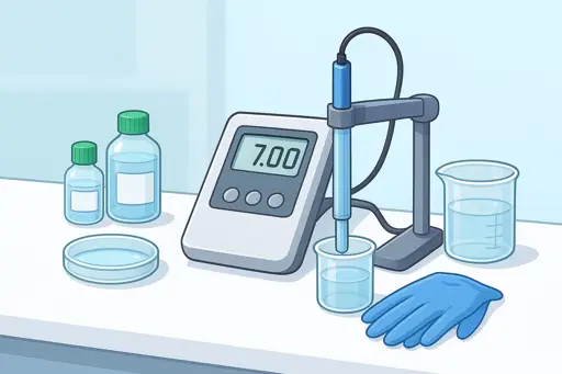 نحوه نگهداری از الکترود pH