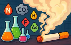 مواد شیمیایی موجود در سیگار