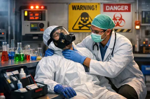 مسمومیت با مواد شیمیایی