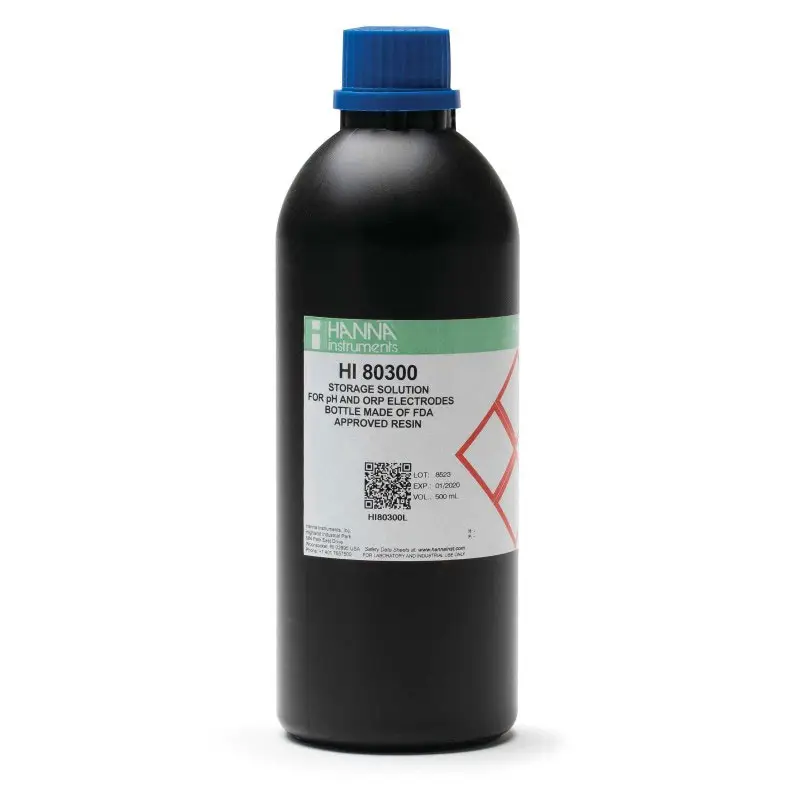 HI-80300M storage solution for pH electrodes 230ml