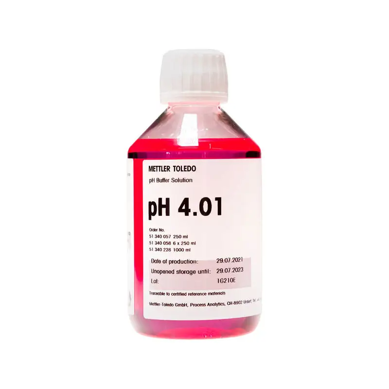 بافر تکنیکال Mettler Toledo pH 4.01 کد 51340057