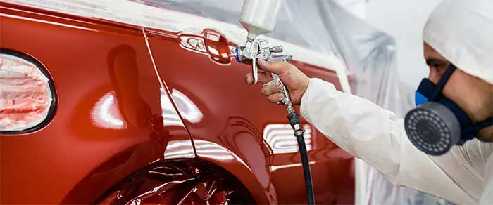 رنگ آمیزی خودرو