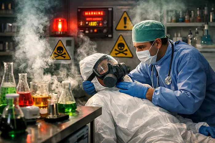 مسمومیت با مواد شیمیایی