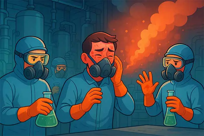 حساسیت به مواد شیمیایی