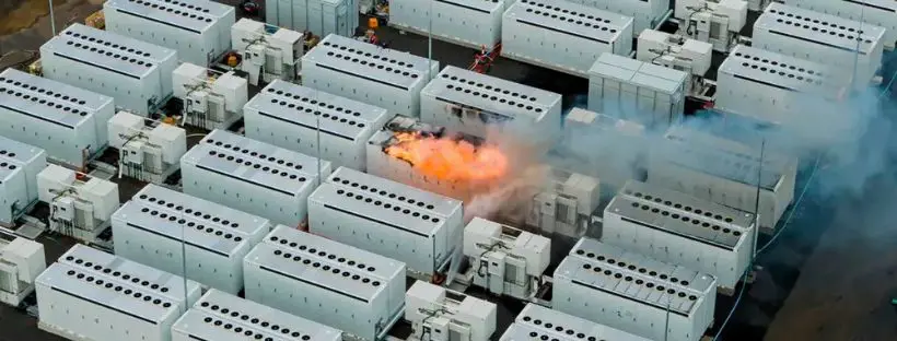 تشخیص گاز در سیستم‌های ذخیره‌سازی انرژی باتری (BESS)